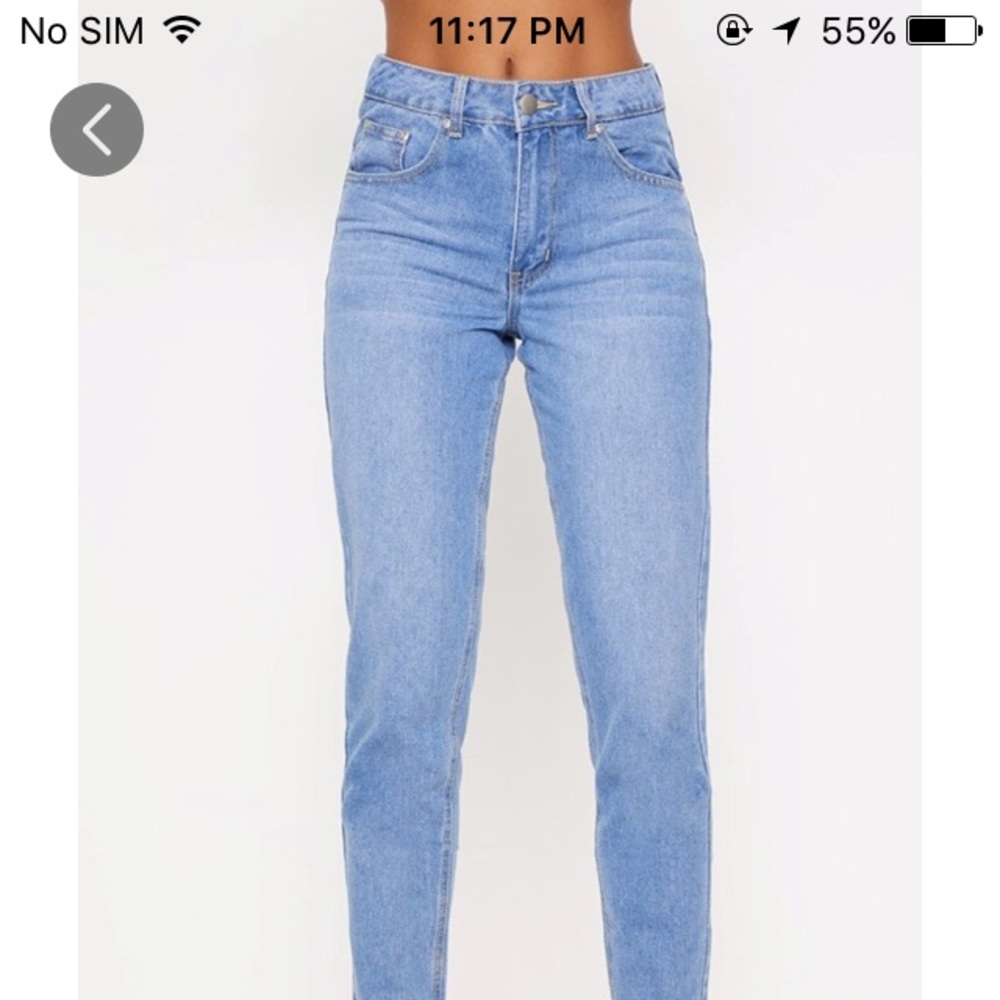 Light washed boyfriend jeans - Picture 3 of 3